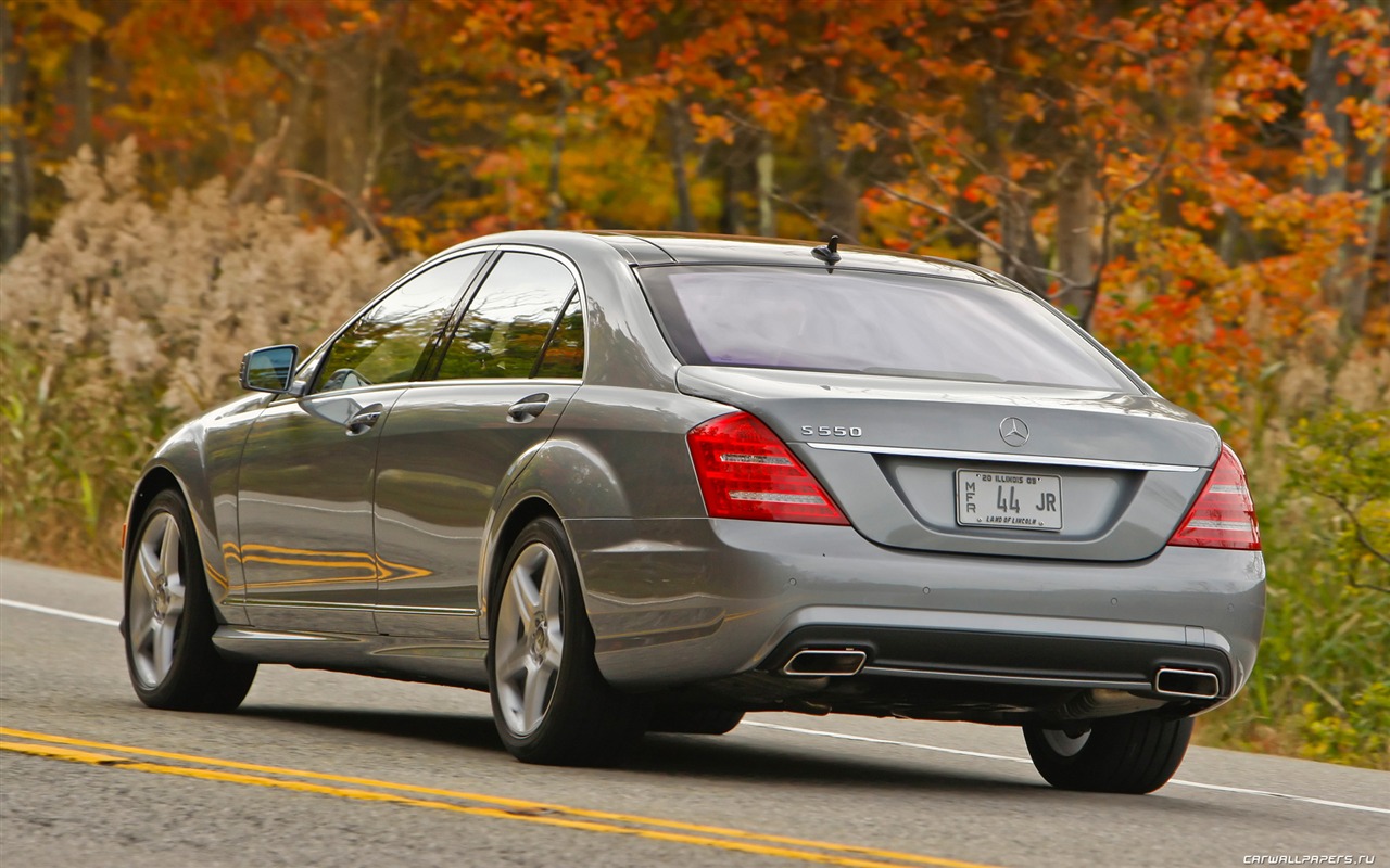 Mercedes-Benz S550 - 2010 fonds d'écran HD #13 - 1280x800