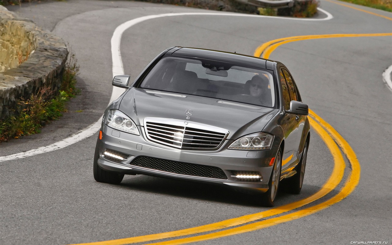 Mercedes-Benz S550 - 2010 HD wallpaper #18 - 1280x800