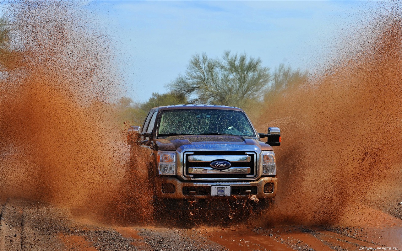 Ford F250 Super Duty - 2011 福特 #6 - 1280x800