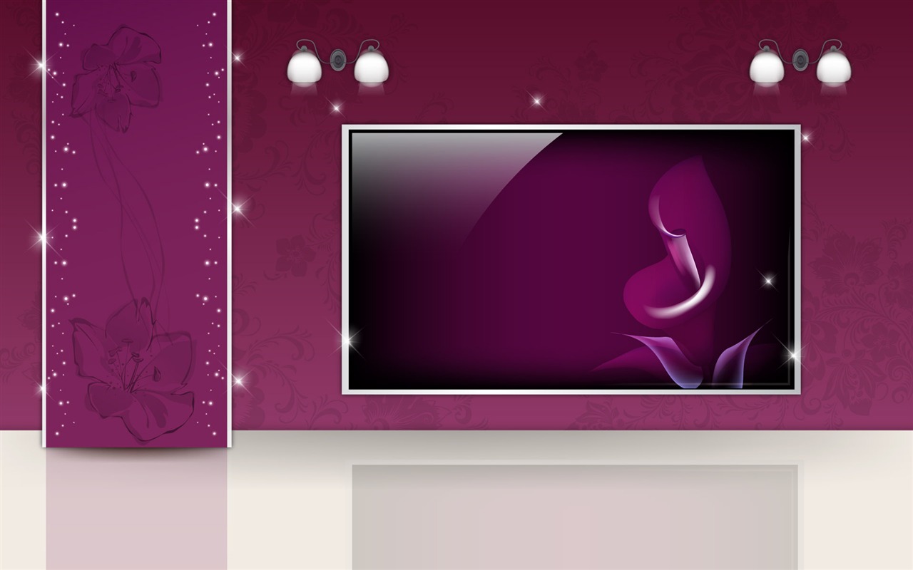 Vector doma tapety (4) #8 - 1280x800