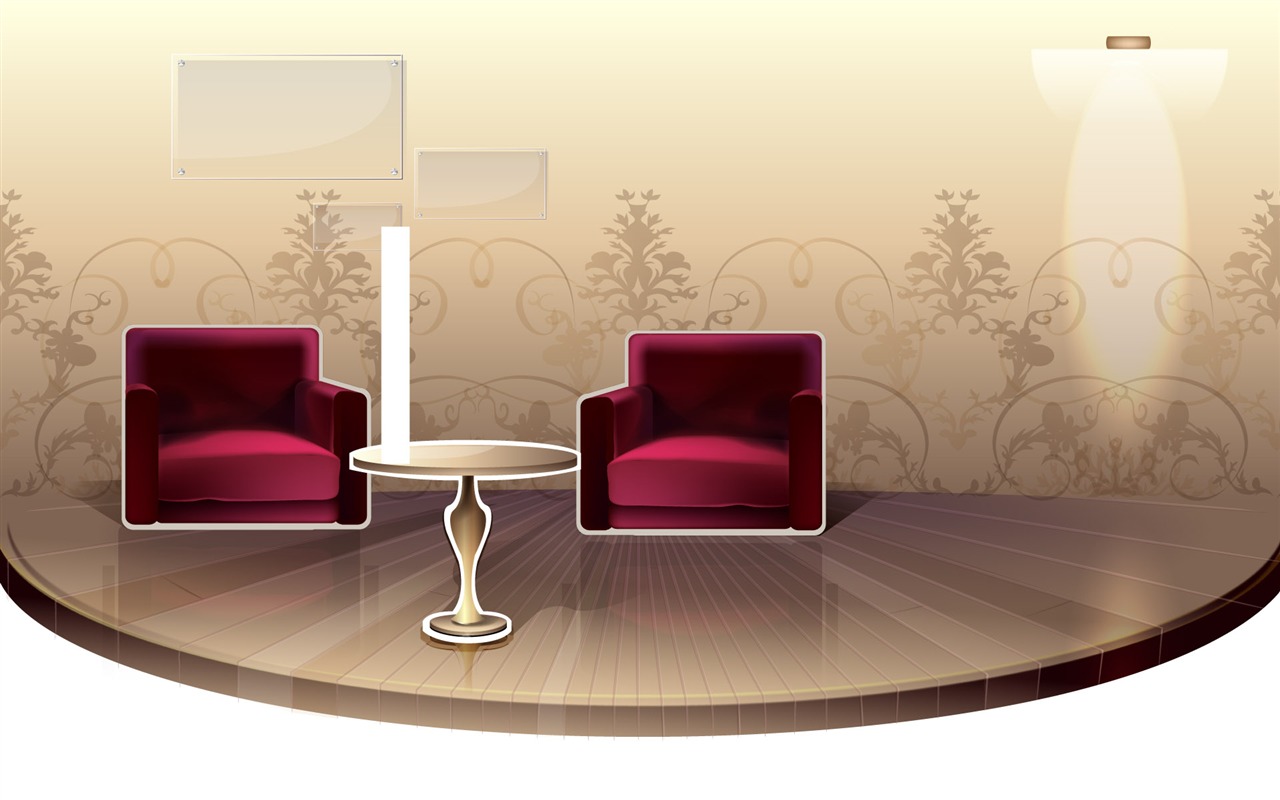 Vector doma tapety (4) #11 - 1280x800