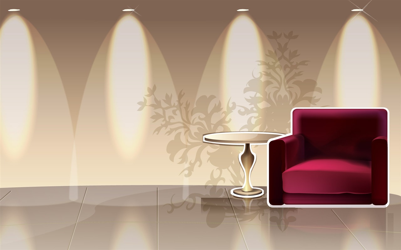 Vector doma tapety (4) #12 - 1280x800
