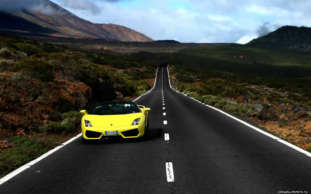Lamborghini Gallardo LP560-4 Spyder - 2009 HD tapetu #10 - 1280x800