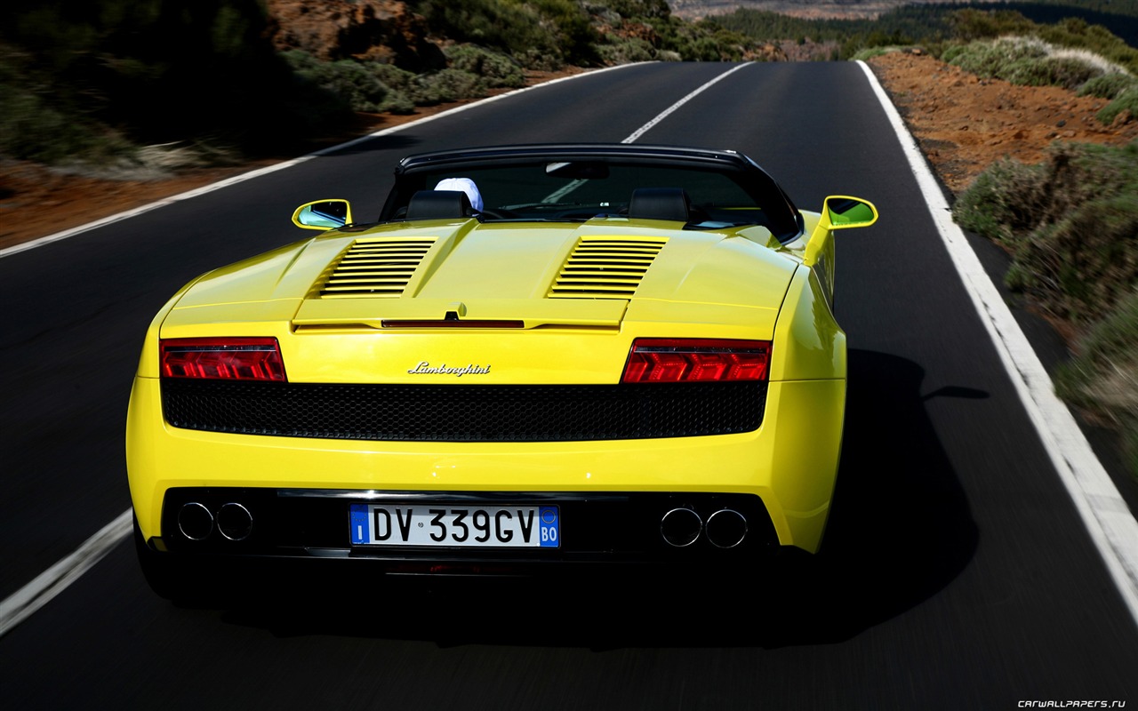 Lamborghini Gallardo LP560-4 Spyder - 2009 fondos de escritorio de alta definición #11 - 1280x800