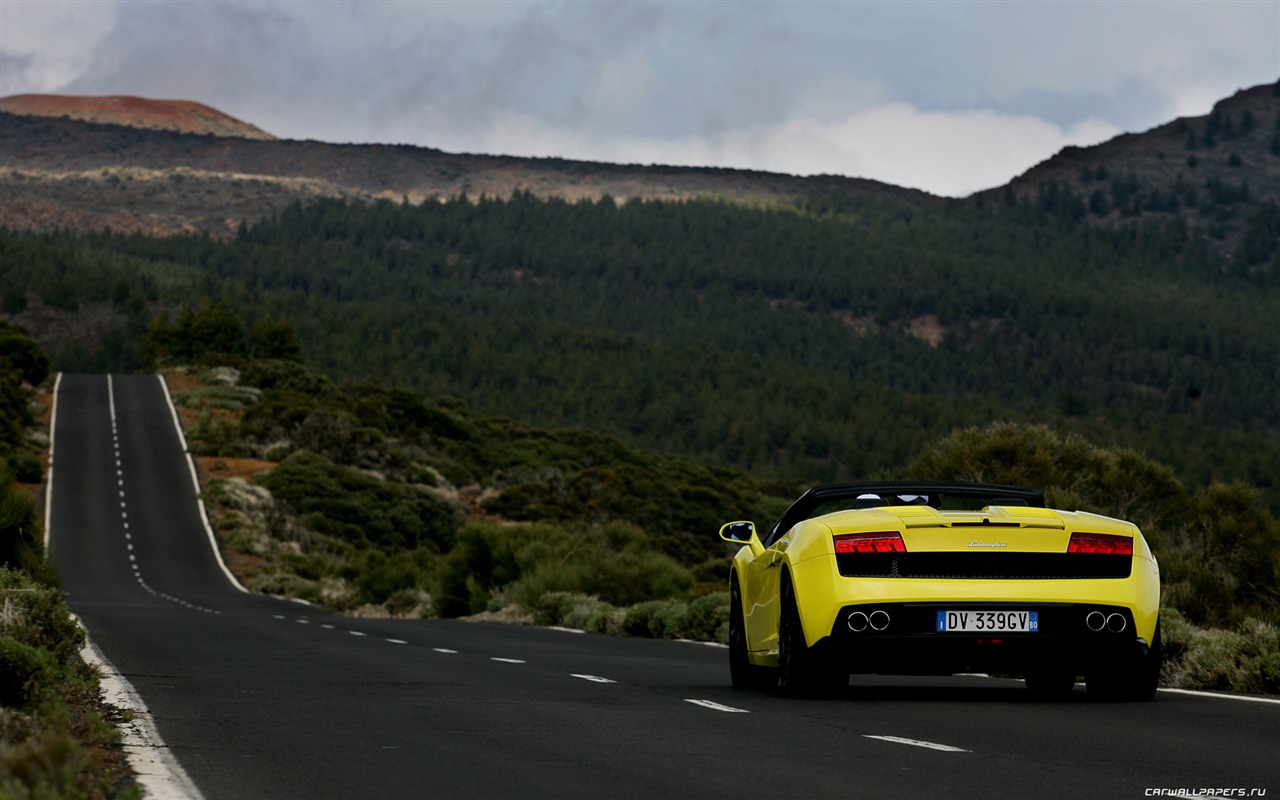 Lamborghini Gallardo LP560-4 Spyder - 2009 HD tapetu #13 - 1280x800