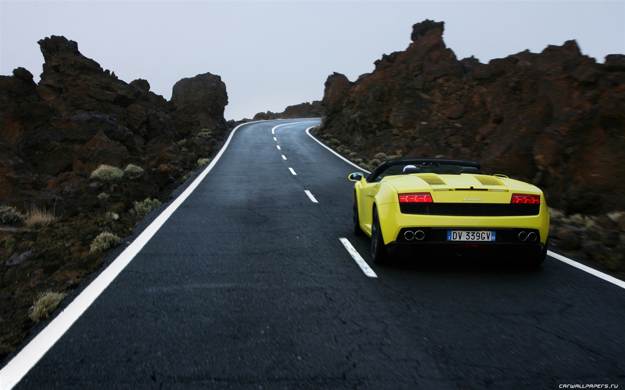 Lamborghini Gallardo LP560-4 Spyder - 2009 HD tapetu #14 - 1280x800