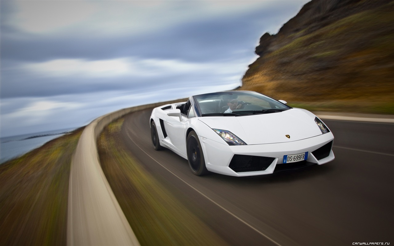 Lamborghini Gallardo LP560-4 Spyder - 2009 HD tapetu #16 - 1280x800