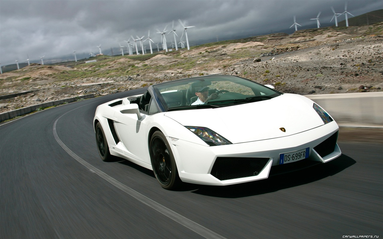 Lamborghini Gallardo LP560-4 Spyder - 2009 HD wallpaper #17 - 1280x800