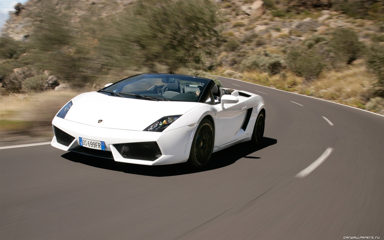 Lamborghini Gallardo LP560-4 Spyder - 2009 HD wallpaper #19 - 1280x800