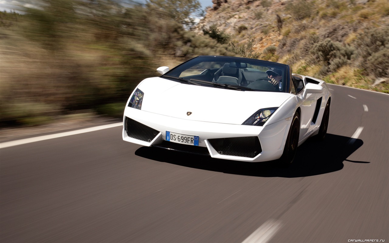 Lamborghini Gallardo LP560-4 Spyder - 2009 HD wallpaper #20 - 1280x800