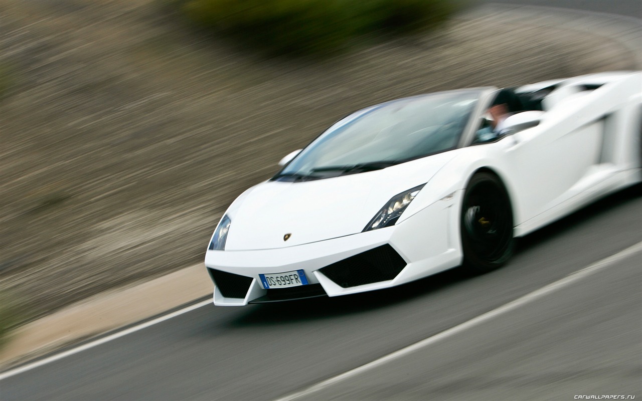 Lamborghini Gallardo LP560-4 Spyder - 2009 HD tapetu #21 - 1280x800