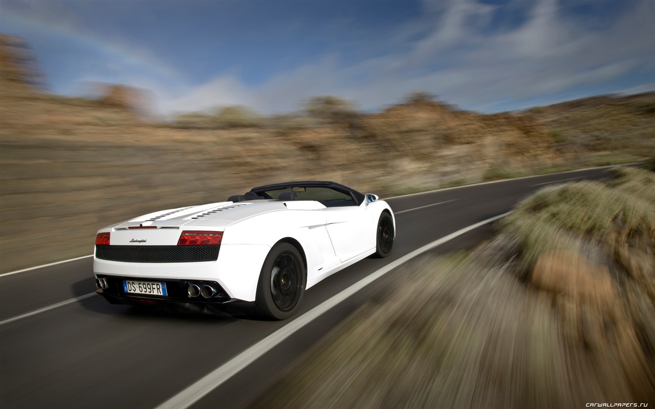 Lamborghini Gallardo LP560-4 Spyder - 2009 HD tapetu #23 - 1280x800