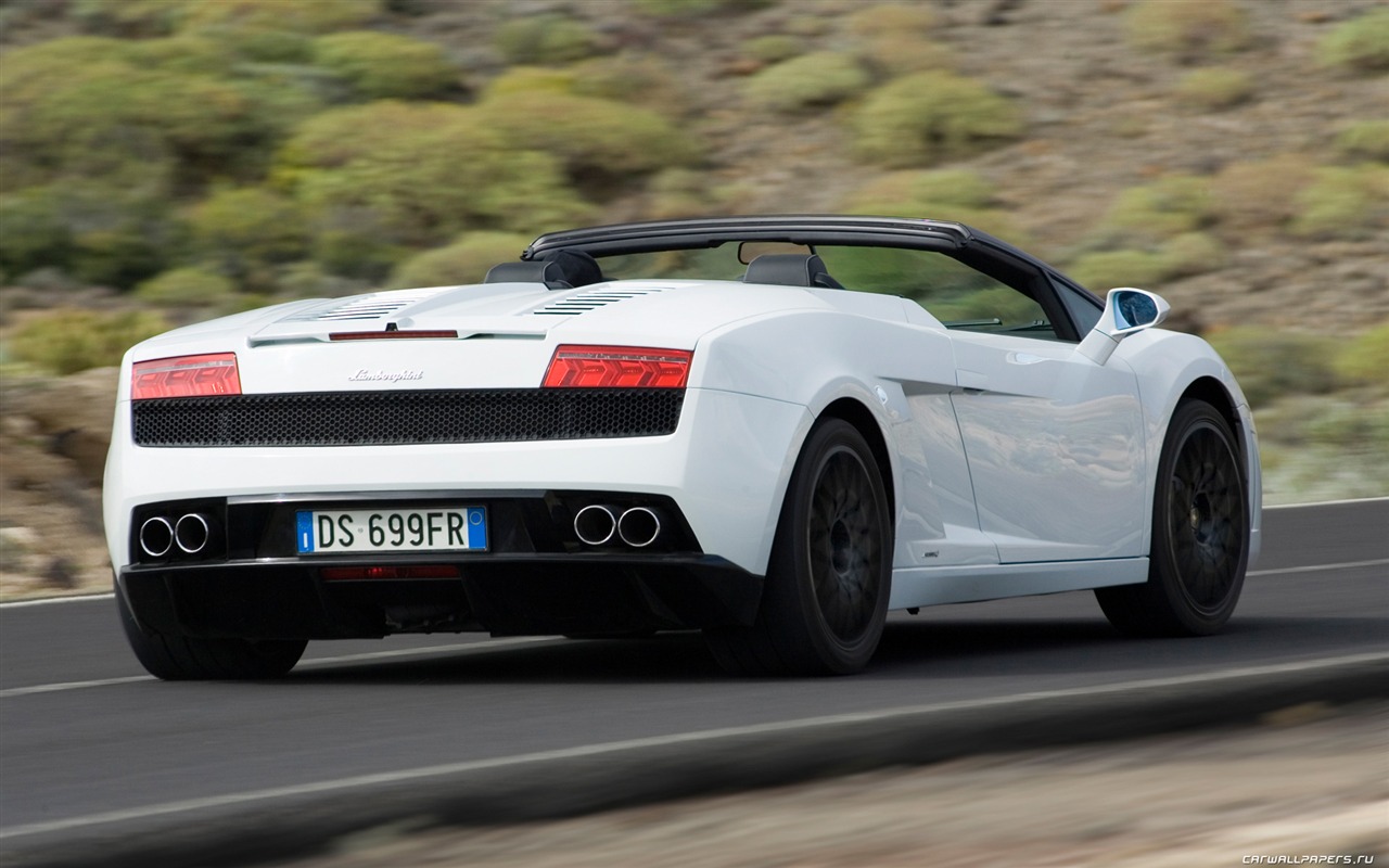 Lamborghini Gallardo LP560-4 Spyder - 2009 HD Wallpaper #24 - 1280x800