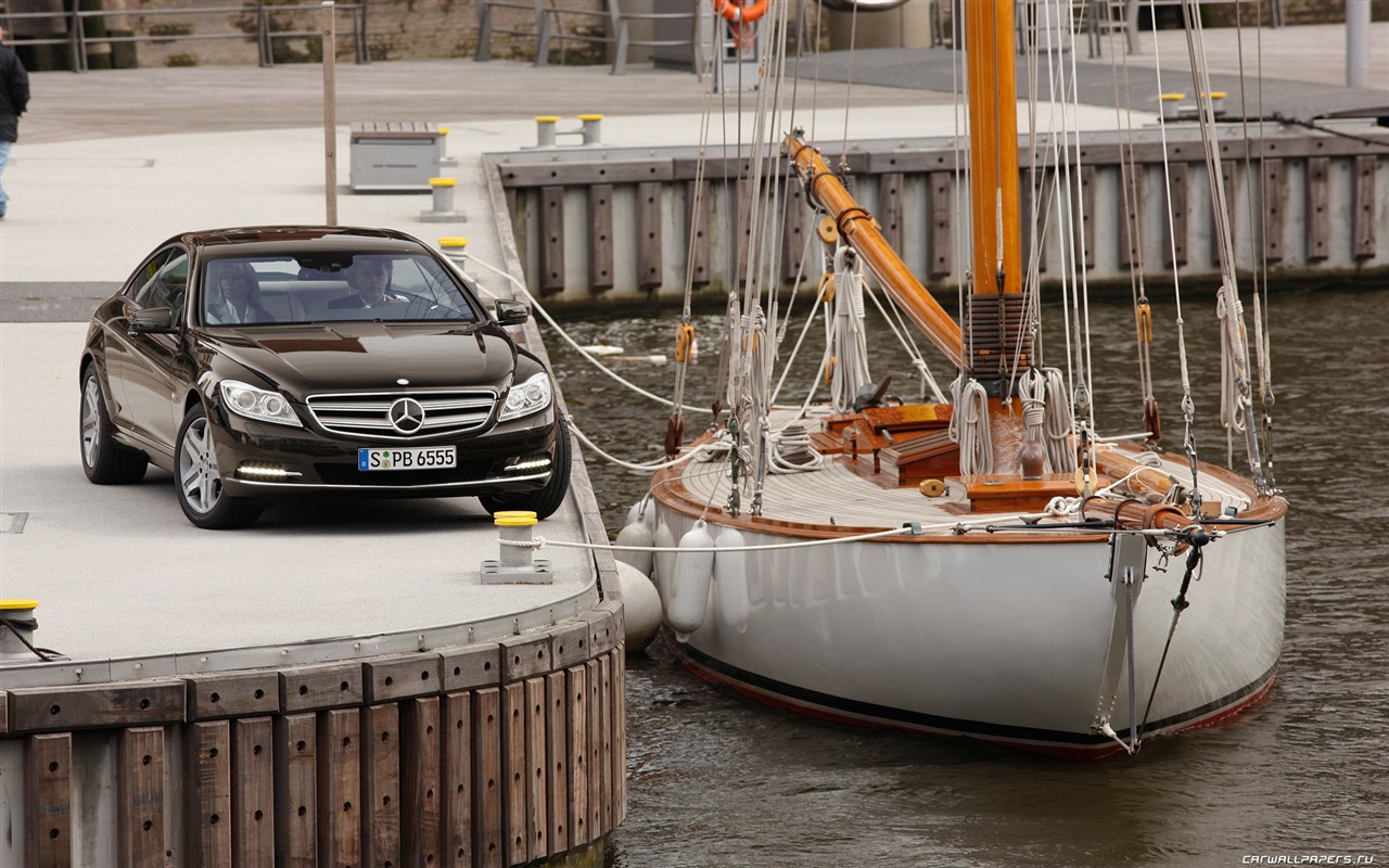 Mercedes-Benz CL600 - 2010 HD tapetu #21 - 1280x800