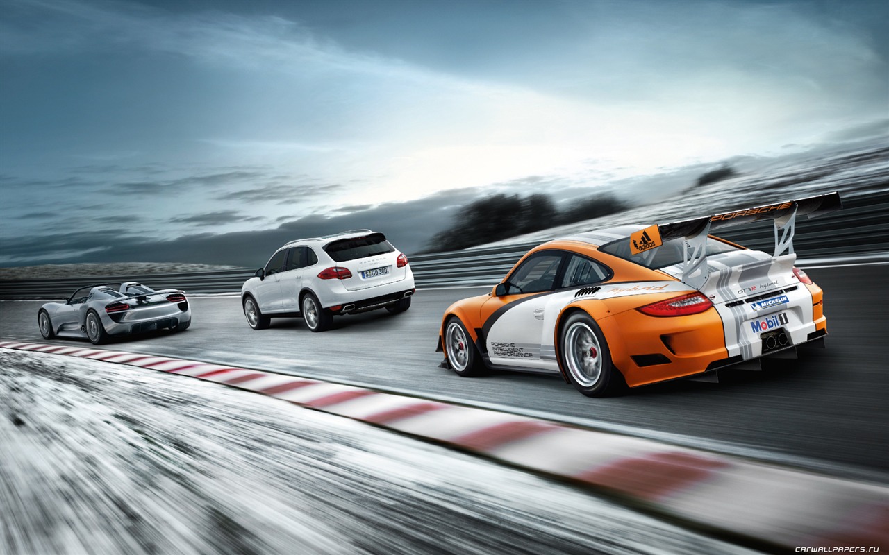 Concept Car Porsche 918 Spyder - 2010 HD wallpaper #1 - 1280x800