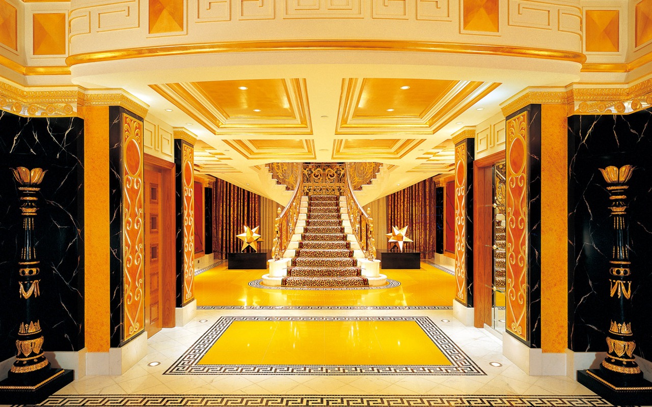 Sept étoiles hôtel Burj Dubai fonds d'écran #10 - 1280x800