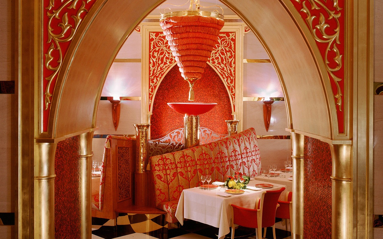 Sedm hvězdičkový hotel Burj Dubaj tapety na plochu #15 - 1280x800