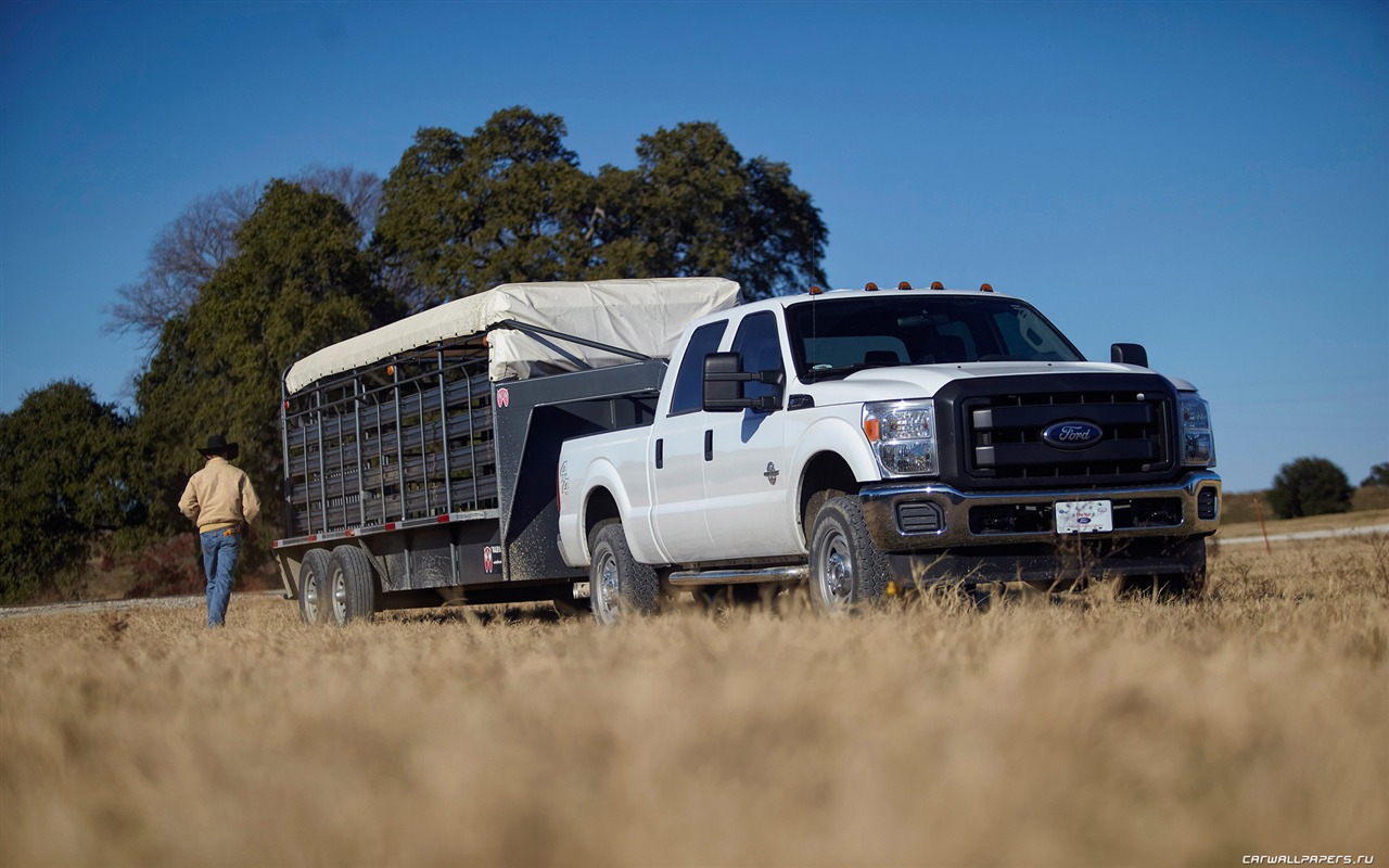 Ford F350 Super Duty - 2011 福特7 - 1280x800