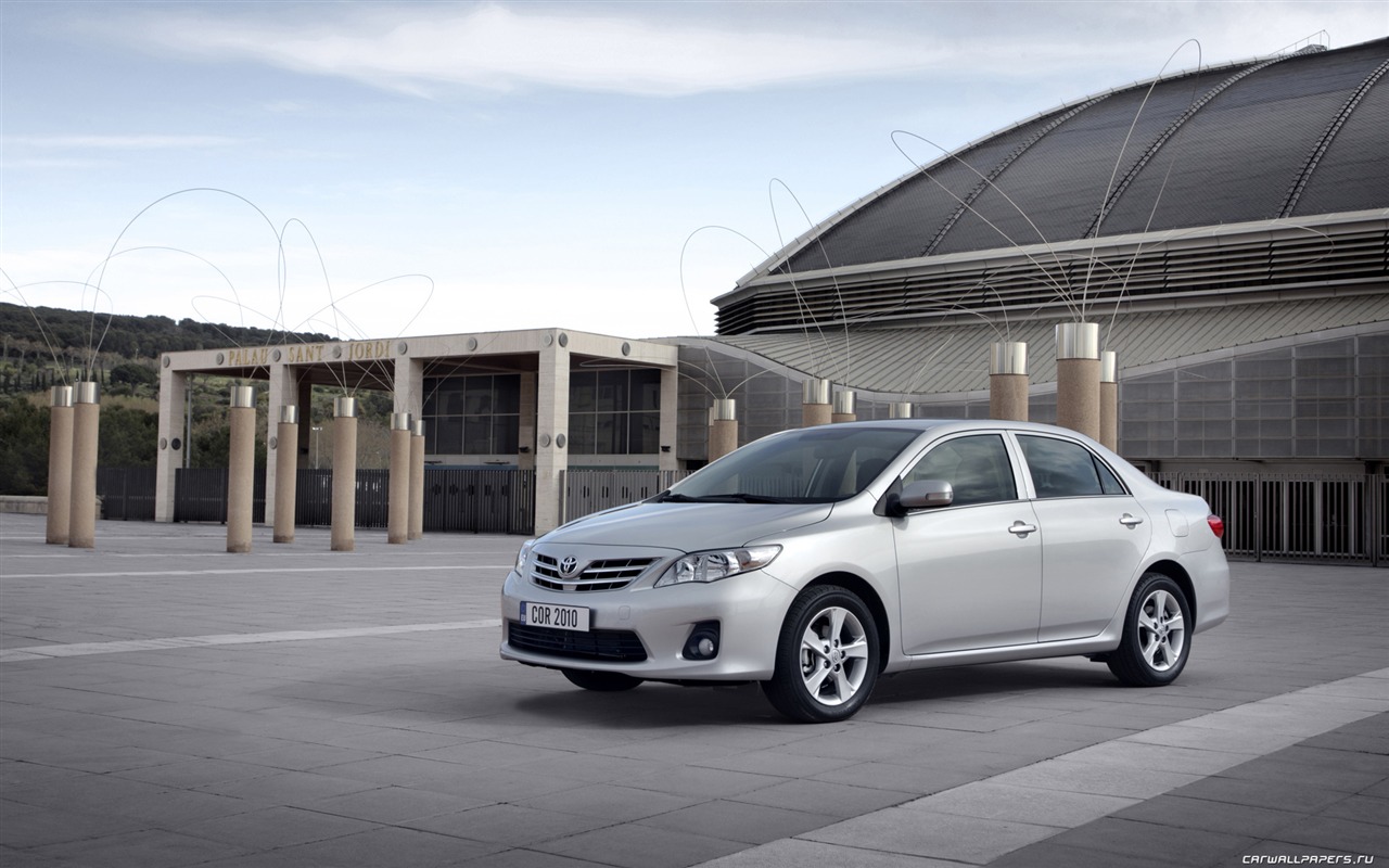 Toyota Corolla - 2010 HD tapetu #1 - 1280x800