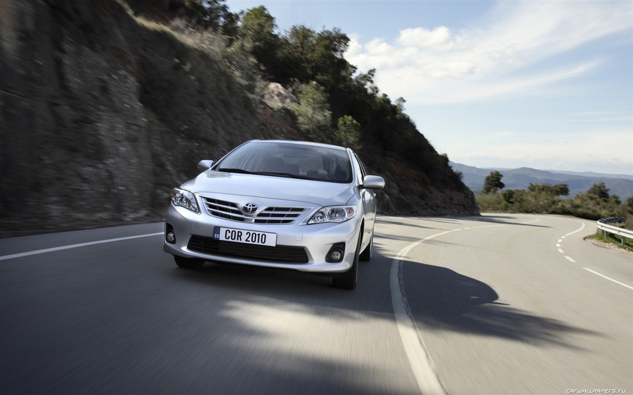 Toyota Corolla - 2010 HD tapetu #4 - 1280x800