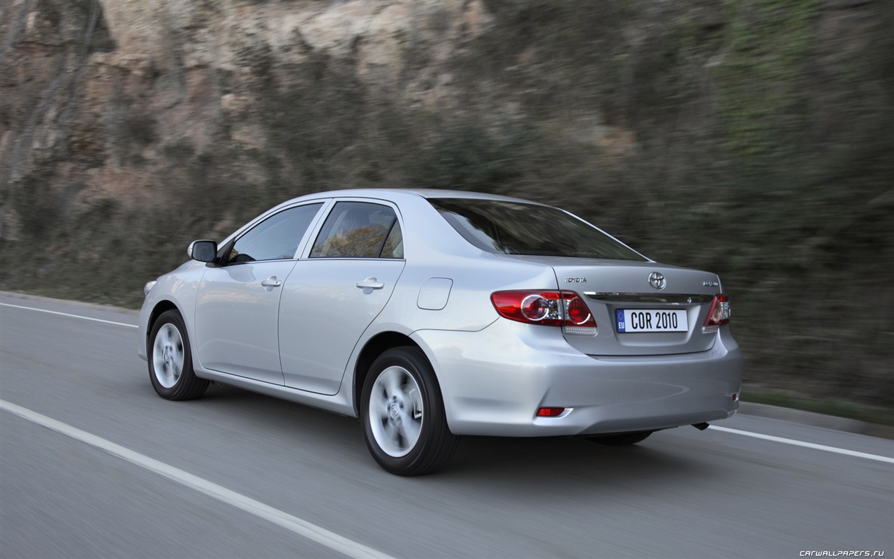 Toyota Corolla - 2010 HD tapetu #9 - 1280x800