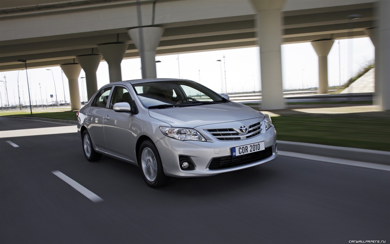 Toyota Corolla - 2010 HD tapetu #18 - 1280x800