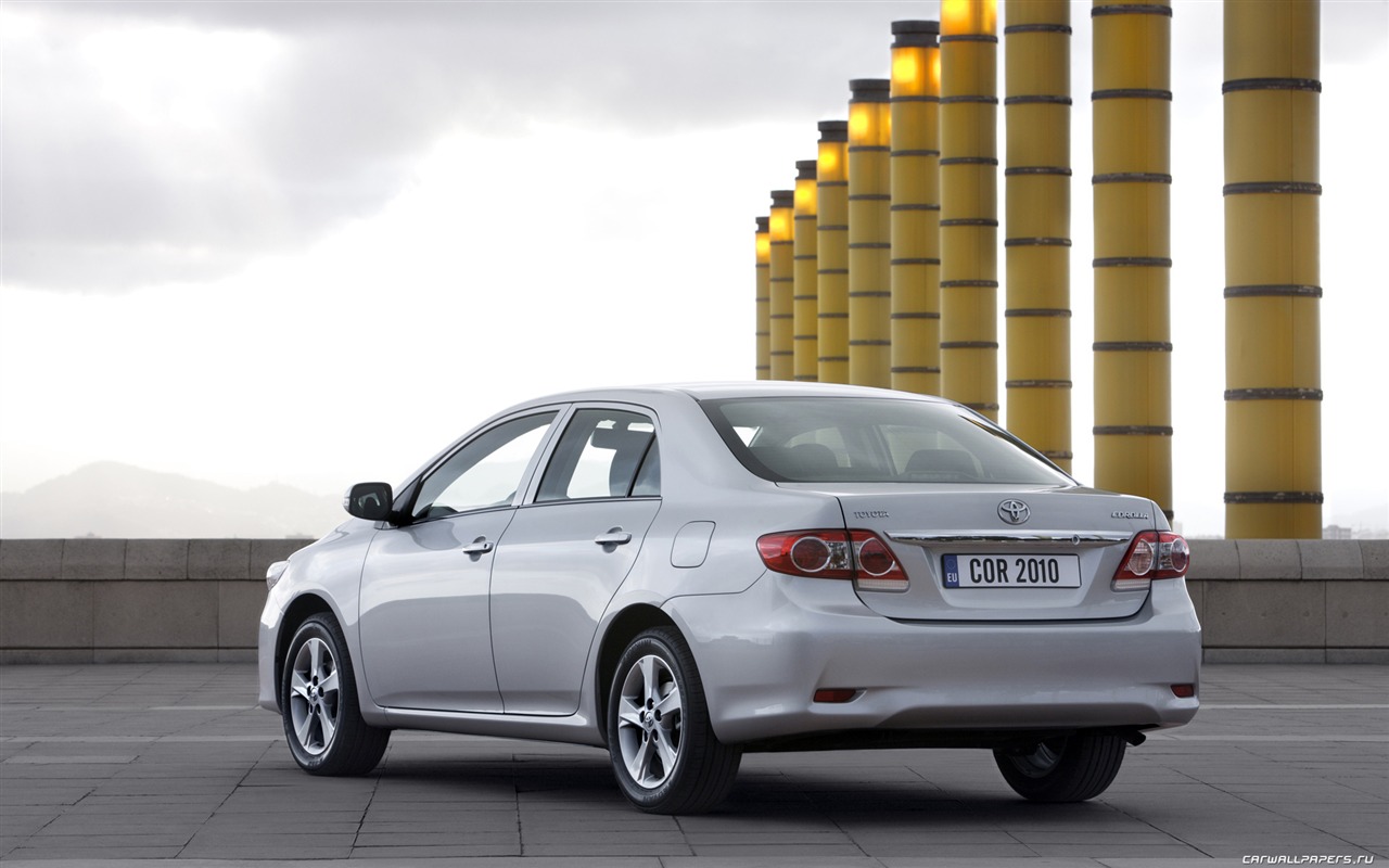 Toyota Corolla - 2010 HD tapetu #26 - 1280x800