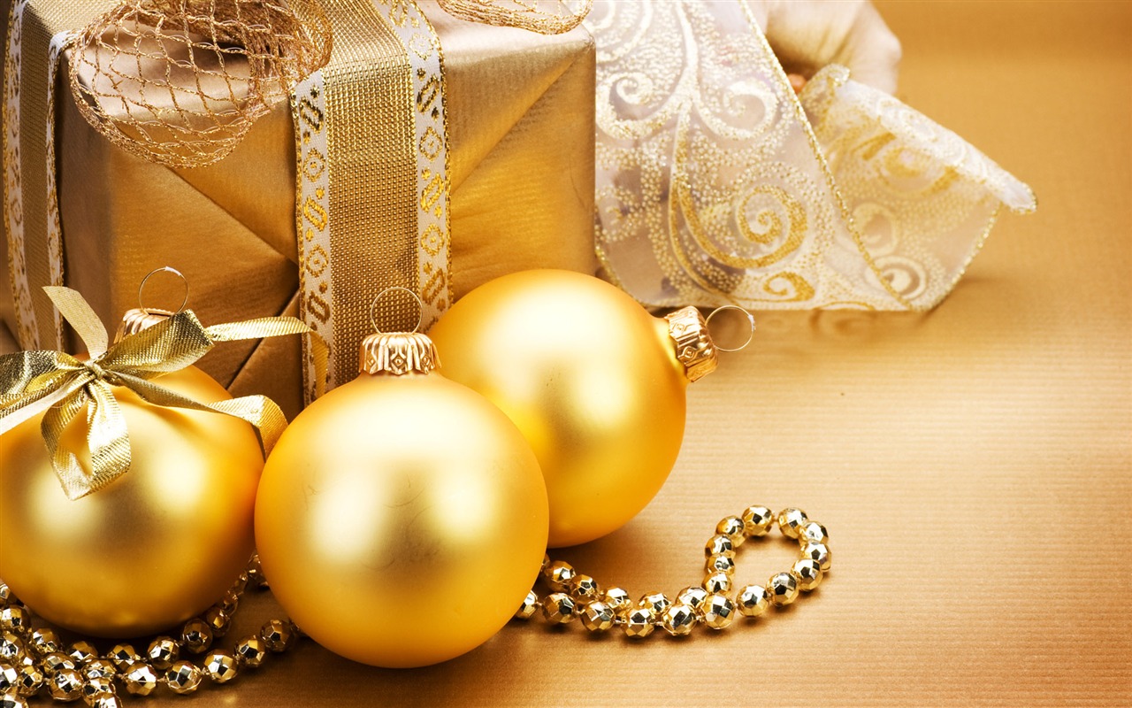 Christmas balls wallpaper (1) #11 - 1280x800