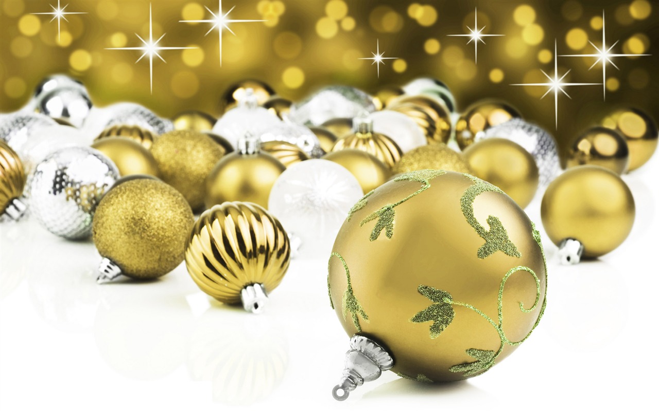 Christmas balls wallpaper (2) #19 - 1280x800