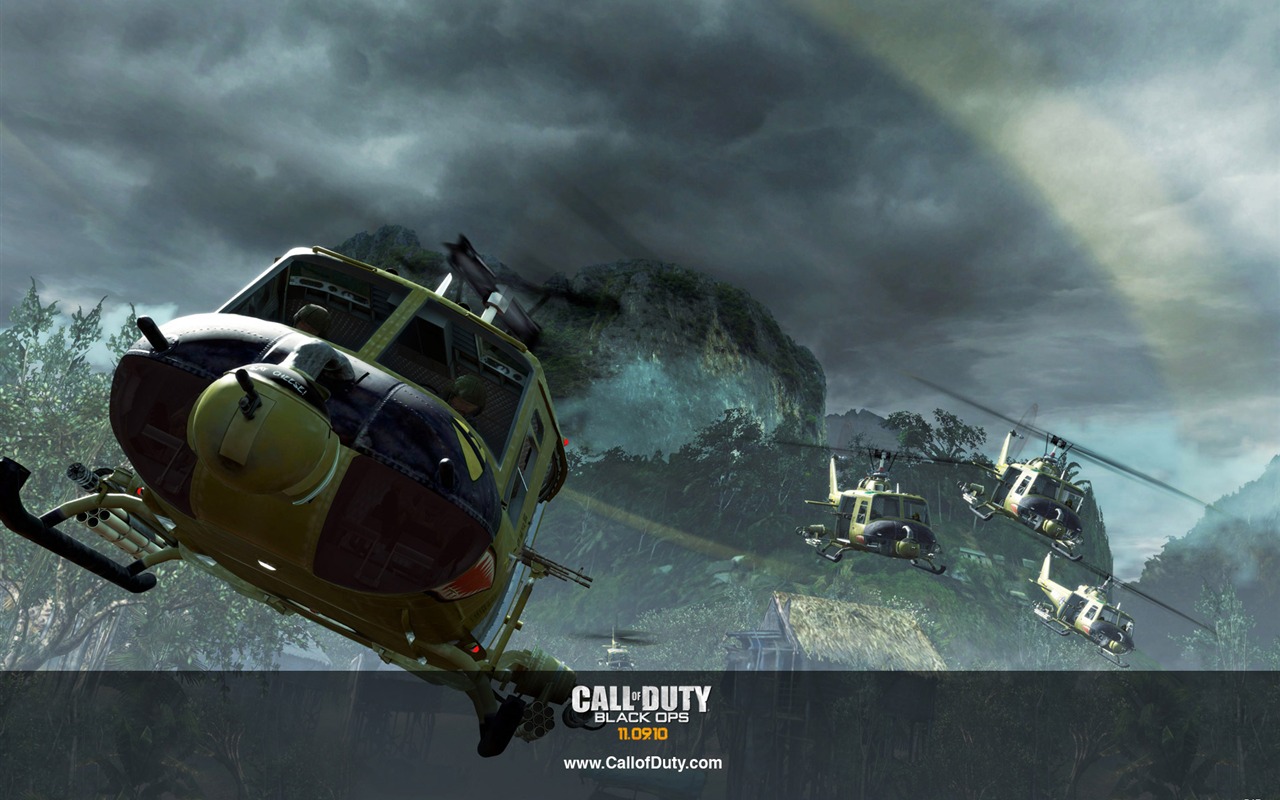 Call of Duty: Negro Ops fondos de escritorio de alta definición (2) #10 - 1280x800