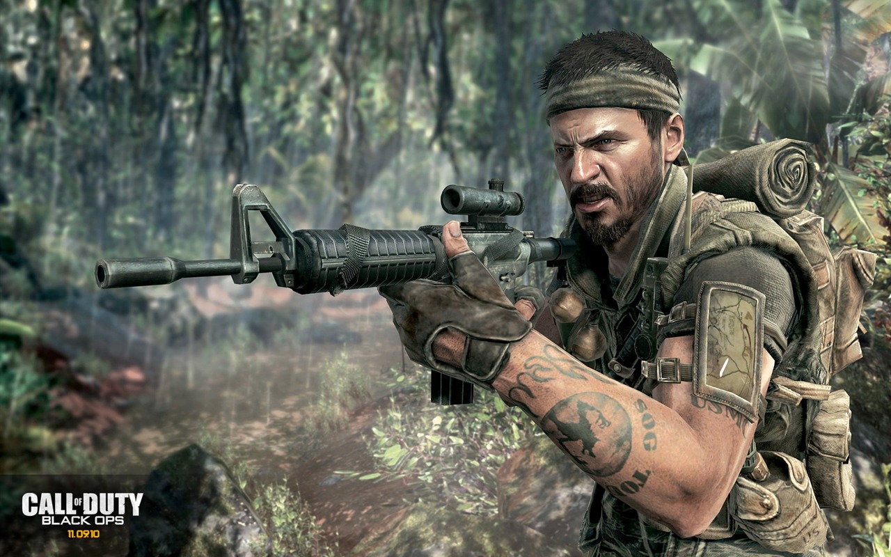 Call of Duty: Negro Ops fondos de escritorio de alta definición (2) #11 - 1280x800