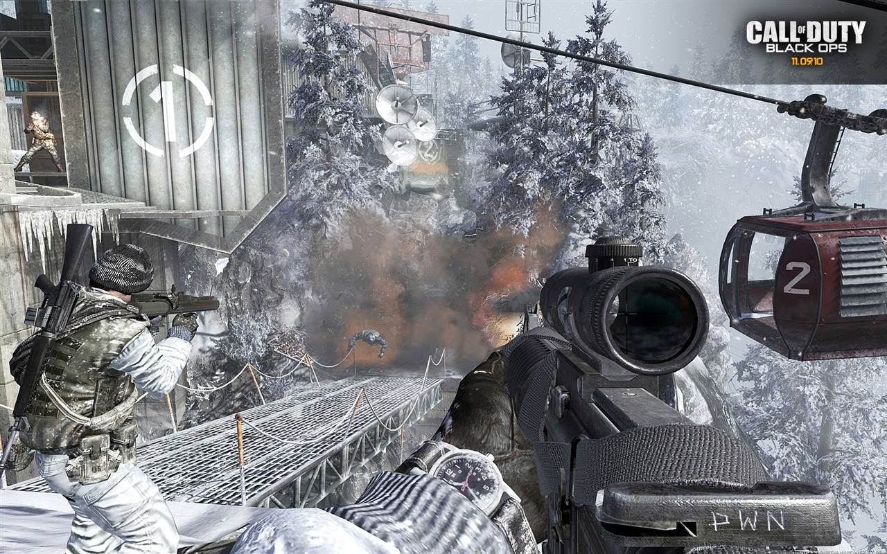 Call of Duty: Black Ops HD tapetu (2) #18 - 1280x800