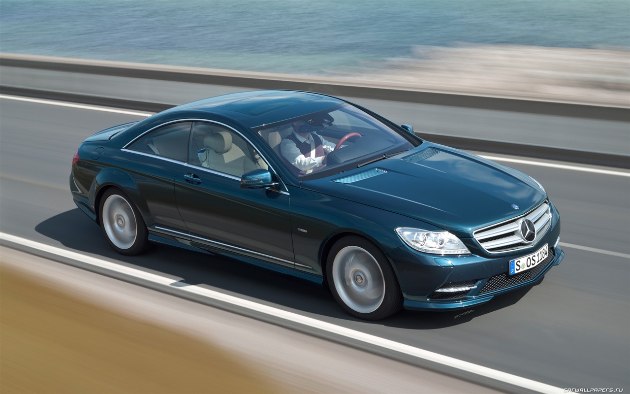 Mercedes-Benz CL500 4MATIC - 2010 HD Wallpaper #5 - 1280x800