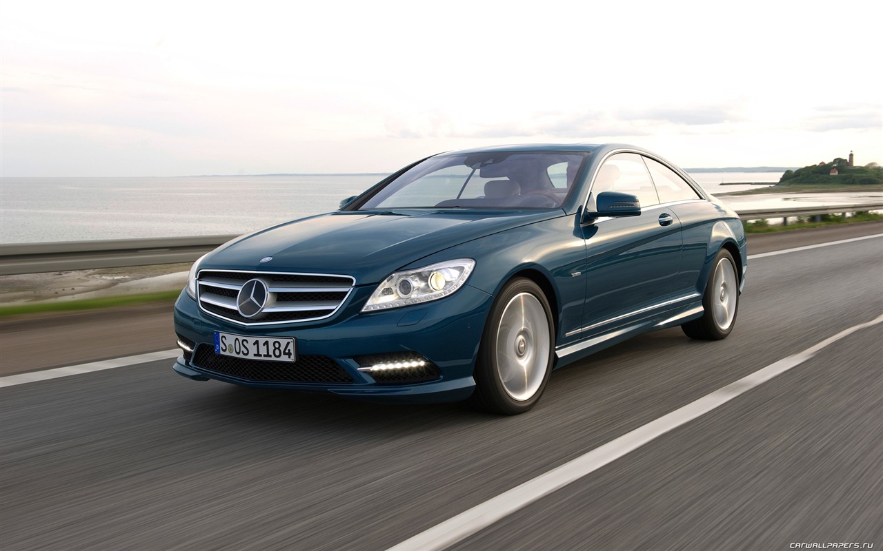 Mercedes-Benz CL500 4MATIC - 2010 HD Wallpaper #7 - 1280x800