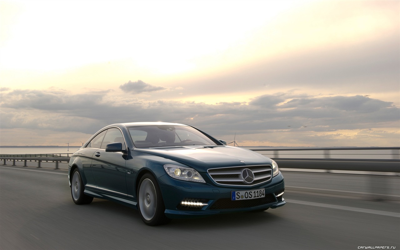 Mercedes-Benz CL500 4MATIC - 2010 HD tapetu #8 - 1280x800