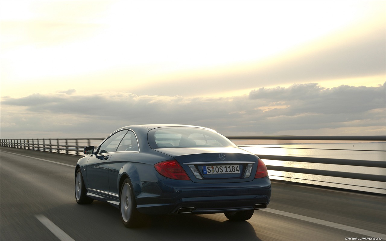 Mercedes-Benz CL500 4MATIC - 2010 HD Wallpaper #9 - 1280x800