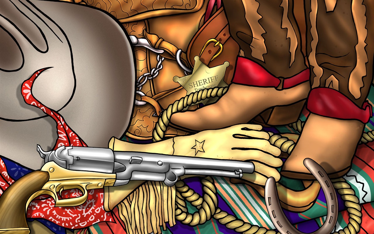 Computer drawing Game Scene Wallpaper #13 - 1280x800