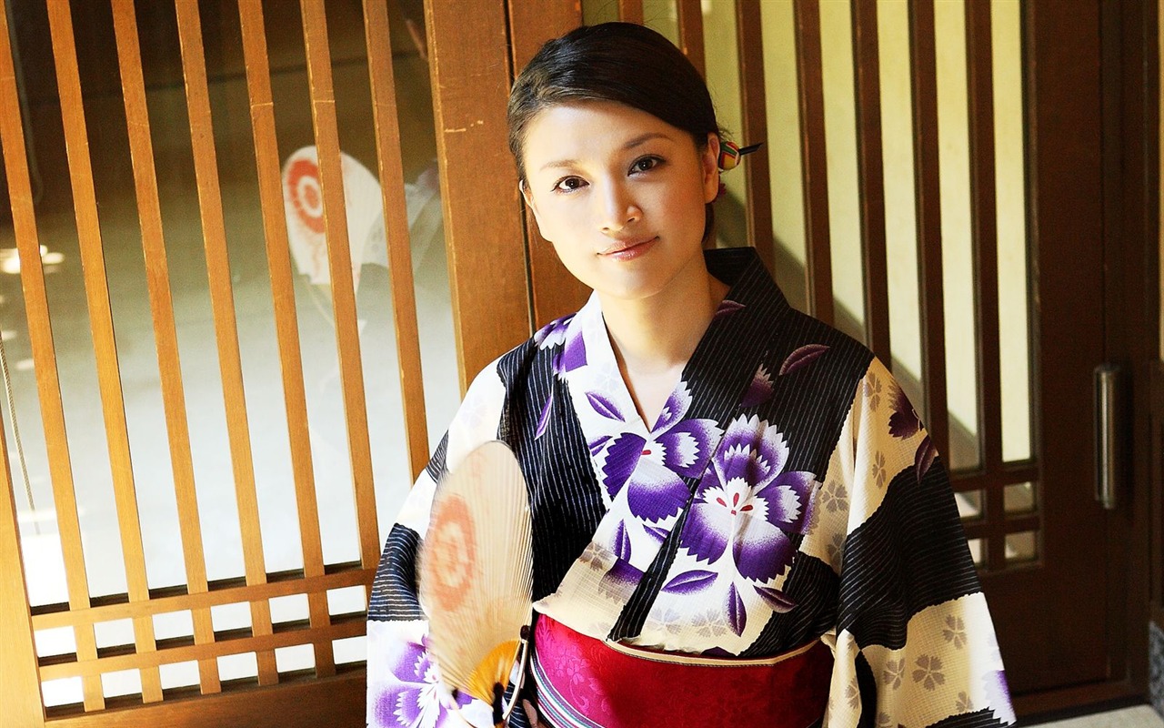 Shimazaki Wakako krásnou tapetu #14 - 1280x800