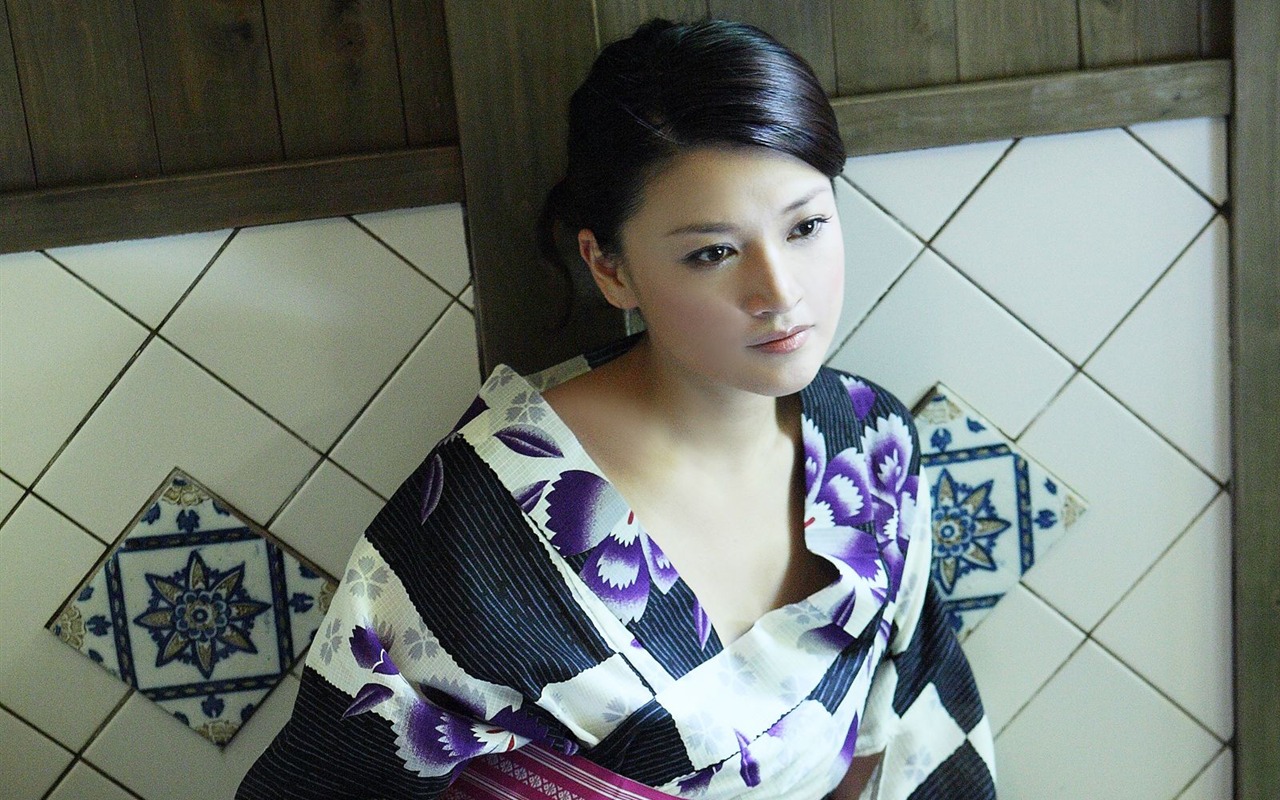 Shimazaki Wakako krásnou tapetu #17 - 1280x800
