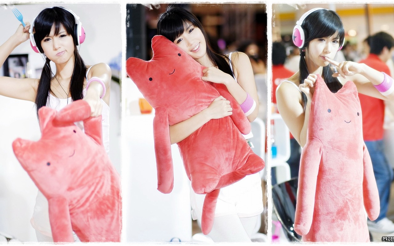 Korean Motor Show Model Hwang Mi Hee & Song Jina #18 - 1280x800