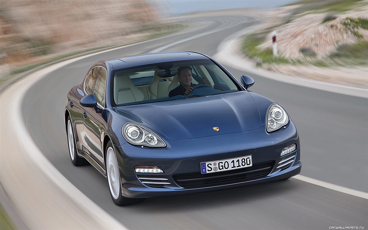 Porsche Panamera 4S - 2009 HD wallpaper #3 - 1280x800