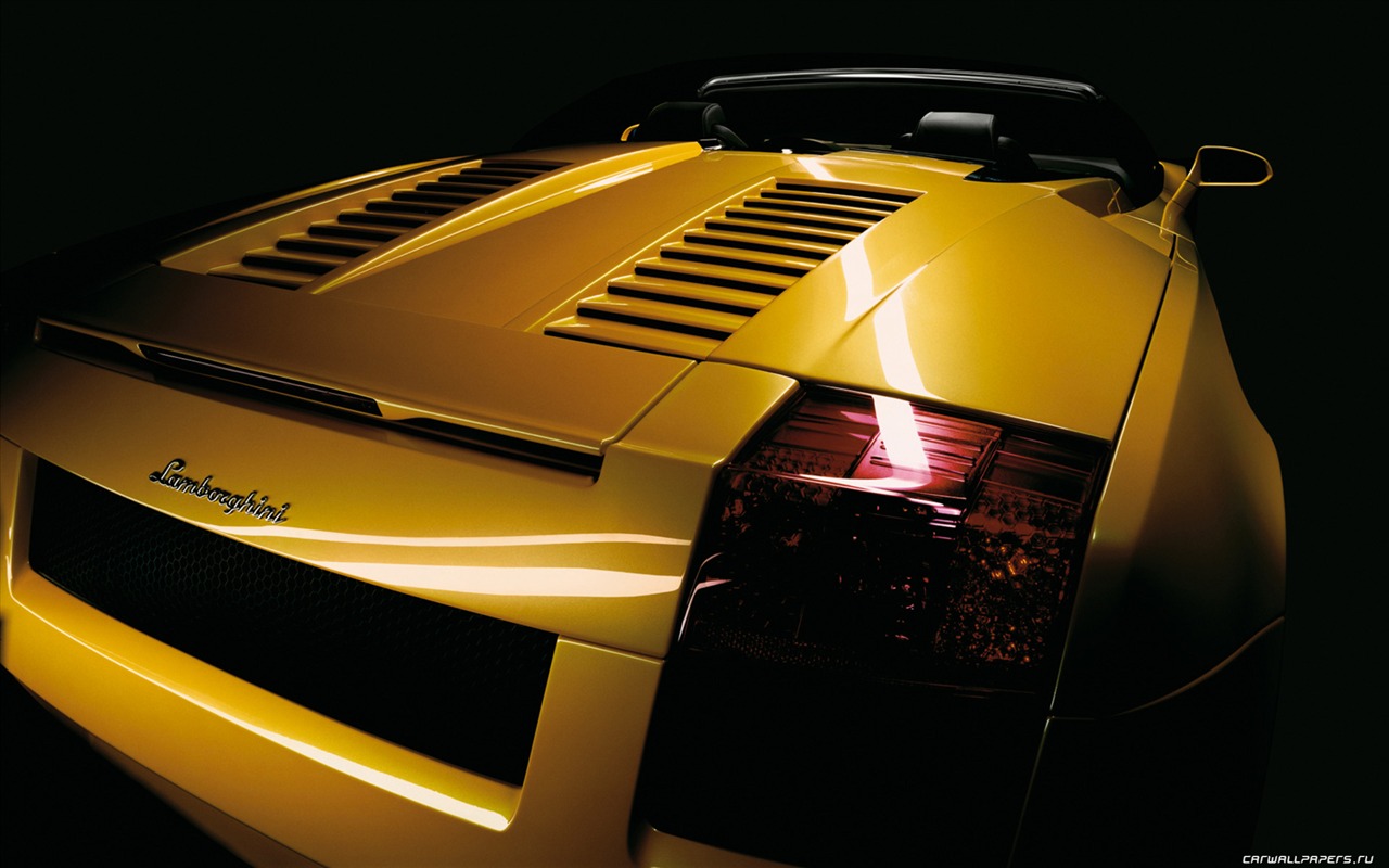 Lamborghini Gallardo Spyder - 2005 HD wallpaper #6 - 1280x800