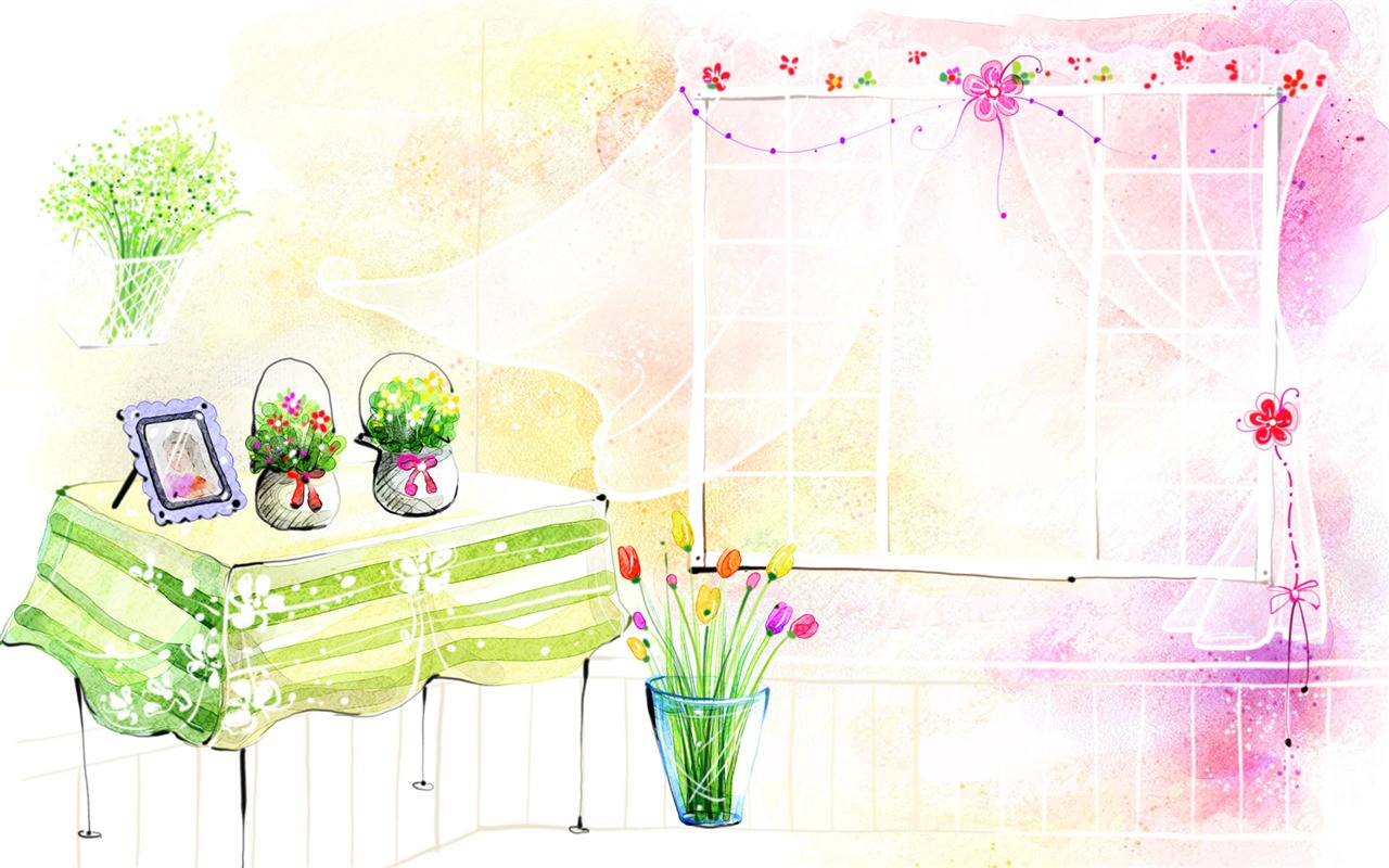 Hand-painted Fantasy Wallpapers (5) #10 - 1280x800