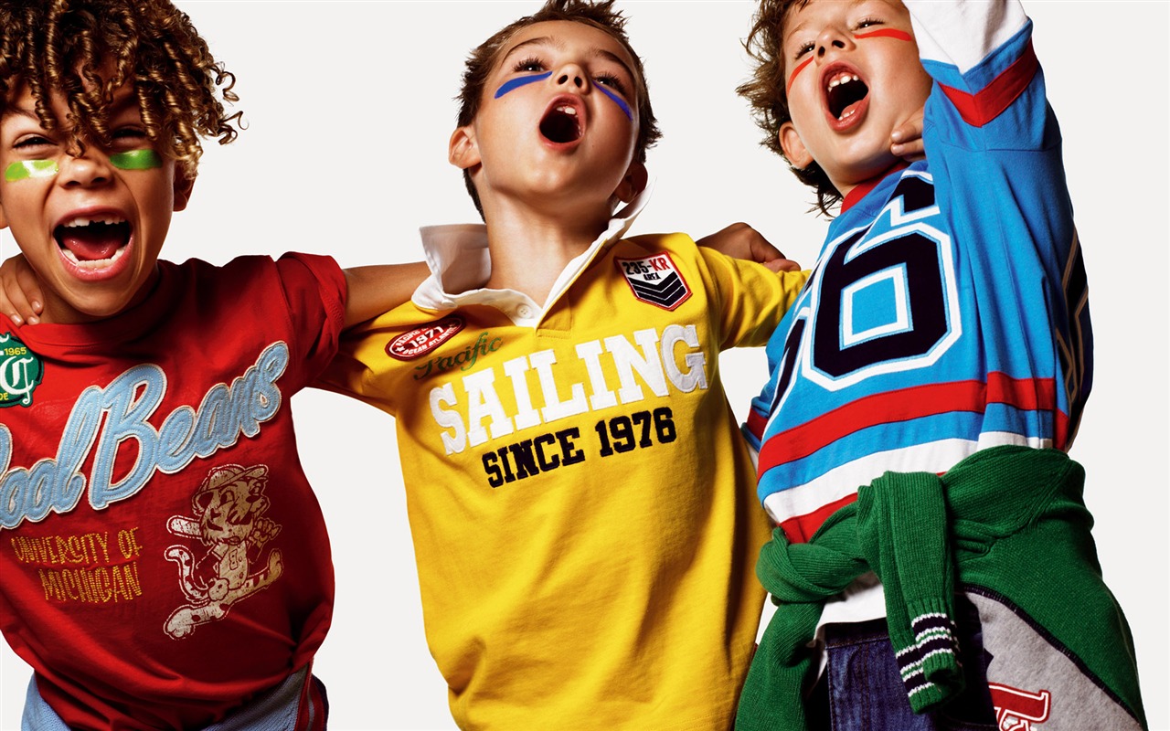 Colorful Children's Fashion Wallpaper (3) #3 - 1280x800