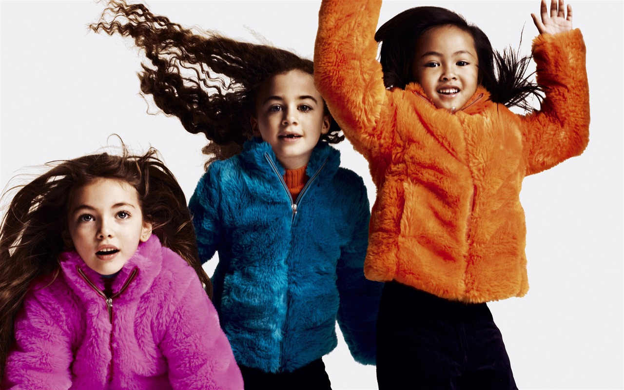 Los niños de colores de moda de papel tapiz (4) #10 - 1280x800