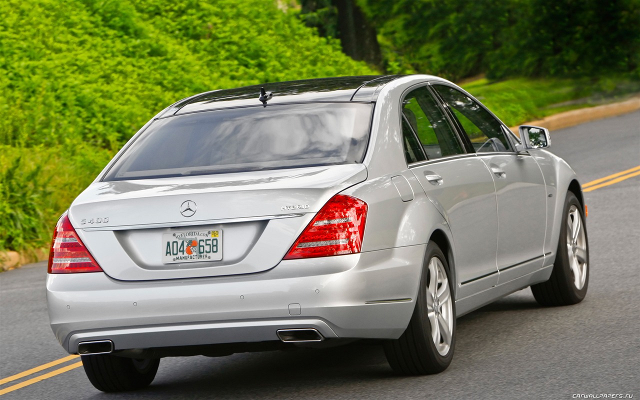 Mercedes-Benz S400 HYBRID - 2010 HD wallpaper #11 - 1280x800