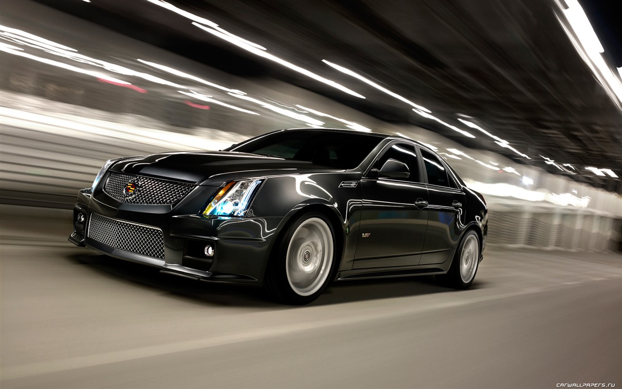 Cadillac CTS-V - 2011 fonds d'écran HD #2 - 1280x800