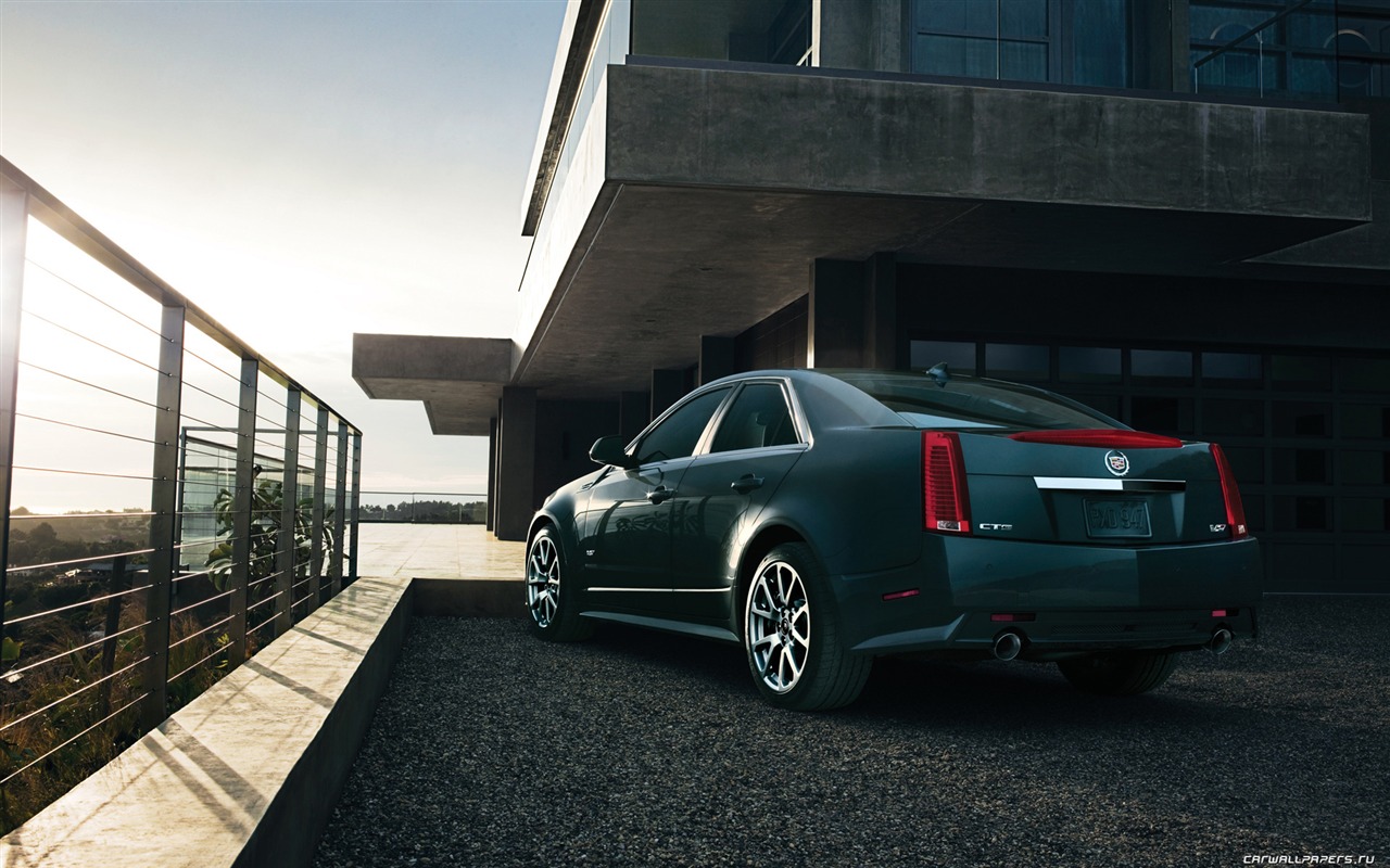Cadillac CTS-V - 2011 HD wallpaper #4 - 1280x800