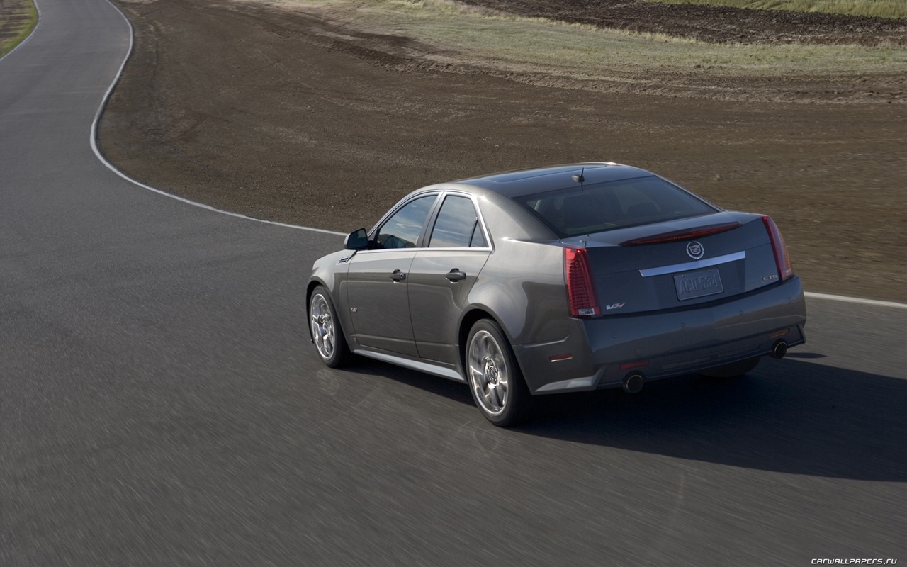 Cadillac CTS-V - 2011 HD tapetu #7 - 1280x800