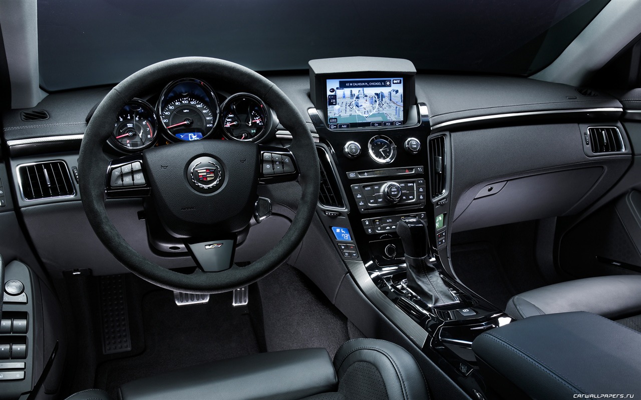 Cadillac CTS-V - 2011 HD tapetu #10 - 1280x800